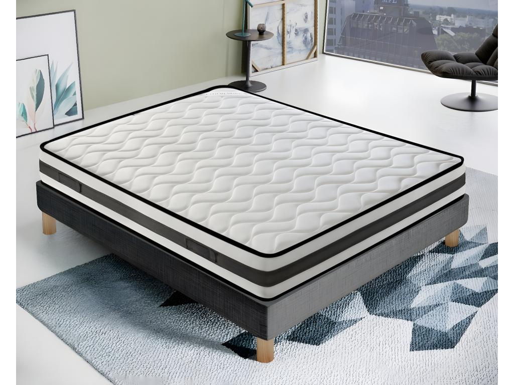 Matelas Waterfoam - Haute Densité - Haut 20 Cm - Réversible 100x190 cm IKFM12676