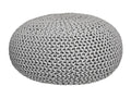 Pouf Decohauteé Coton L Gris clair WQLP41832