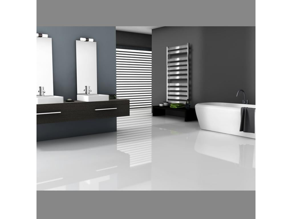 Radiateur Décohaute de salle de bain chromé chauffage design moderne 500x950 mm SFCZ85175