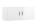 Ensemble de meubles TV 5 pcs Blanc brillant Bois d'ingénierie XSHU31038