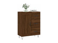Buffet chêne marron 69,5x34x90 cm bois d'ingénierie WUPC45619