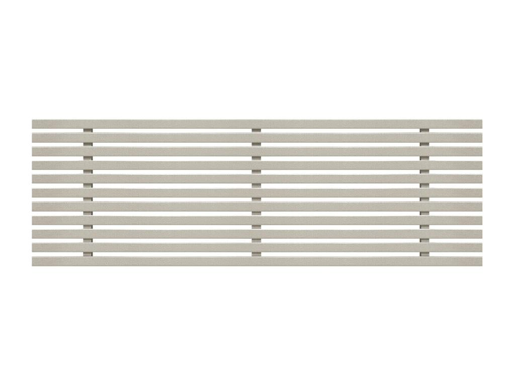 Decohaute Tête de Lit Bois Recyclé Dm Style Palette Japonaise 150x46cm Lits 150/160 - Pointes Beige HXWS21281