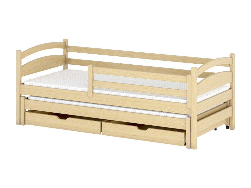 Lit enfant Decohaute KSB014 80x190 cm Beige KWIF83961