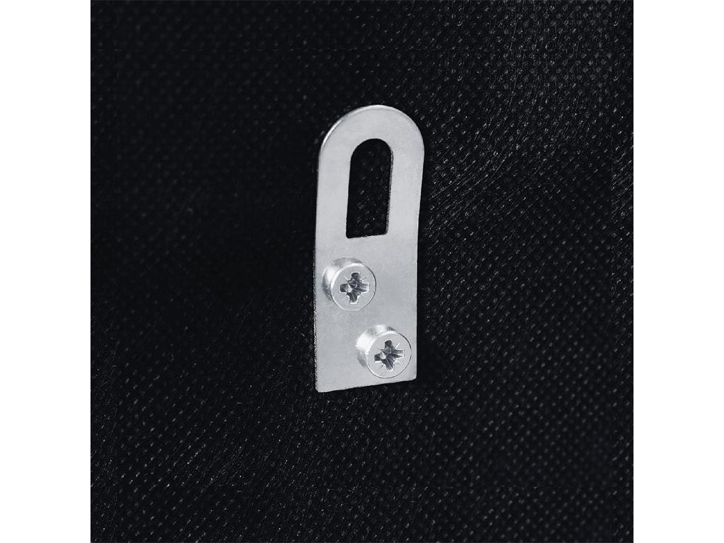 Decohaute Tête de Lit en laine naturelle 160x50cm pour Lit 150/160 - Gris foncé DRYH76349