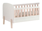 Lit enfant en bois blanc 70x140 cm - LT2034-1 AWJH22394