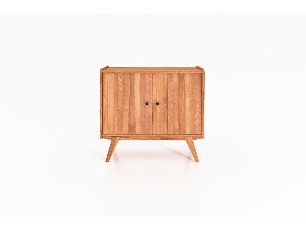 RETRO - Commode en bois massif de cœur de hêtre finition à l'huile naturelle UFSL96304