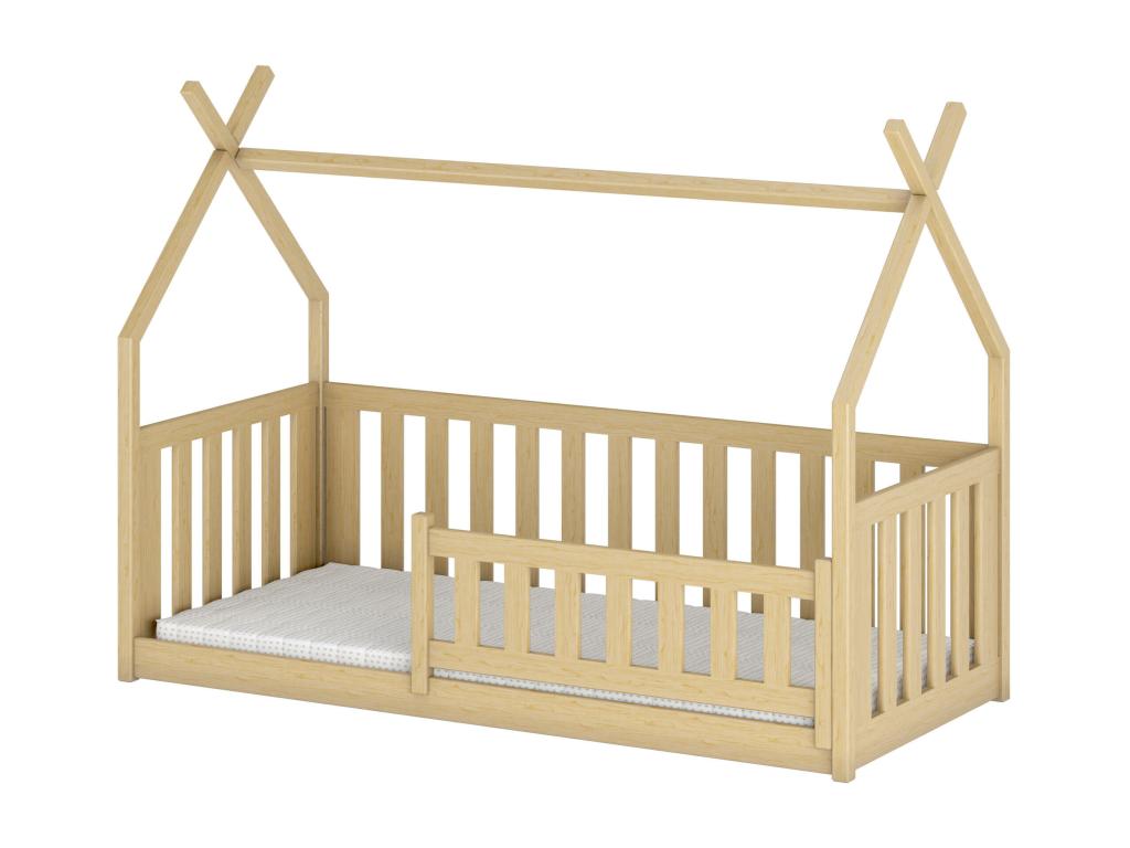 Lit cabane Décohaute HB001 80x160 cm Beige LXIF74441