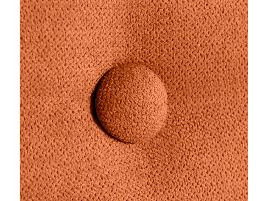 Decohaute Tête de lit en tissu Aqualine lisse avec Boutons 105x105cm avec pieds Lits 105 - Decohaute OASC65858