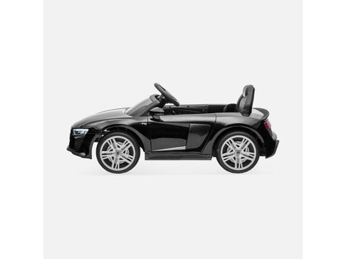 AUDI R8 voiture électrique 12V- noire 1 place- 4x4 pour enfants- avec autoradio et télécommande KQNF97201