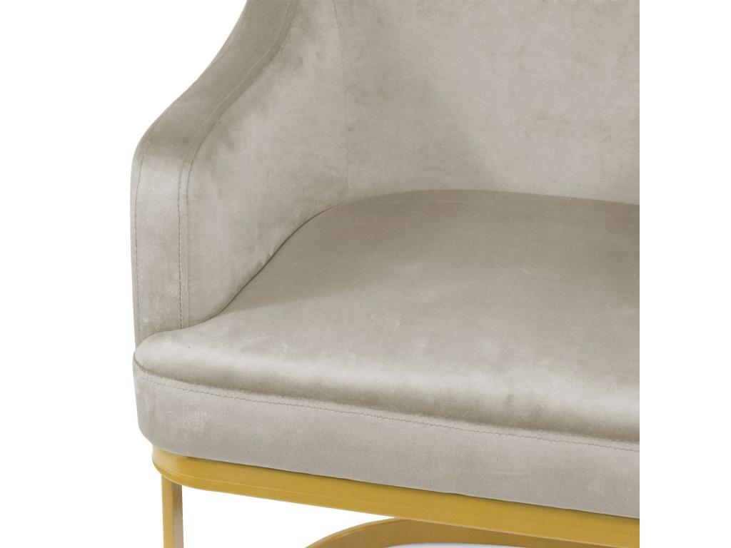 Fauteuil en Velours Design Decohaute 71cm Decohaute JIRY80105