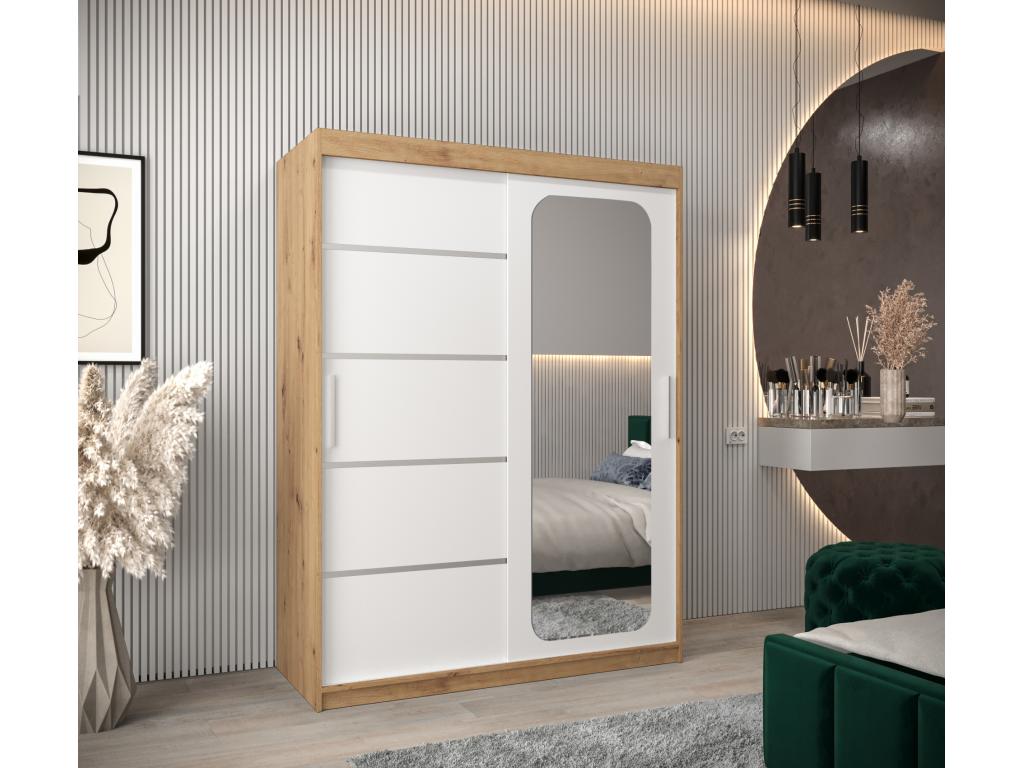 ARMOIRE Domopure V2 À PORTES COULISSANTES 200/150/62 2 Portes Domopure/Blanc DASZ09867