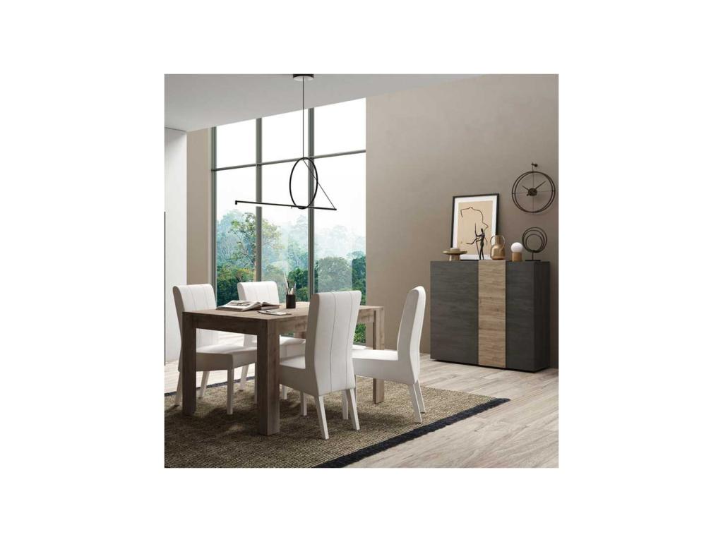 Table de repas 180 cm Chêne naturel - Decohaute WMUY58175