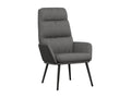 Fauteuil de relaxation Gris clair Tissu KTNO70066