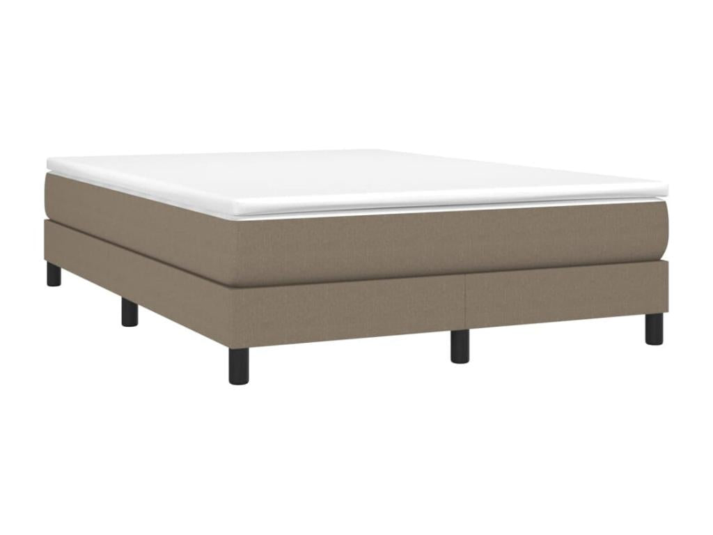 Lit à sommier tapissier avec matelas Decohaute 160x200 cm Tissu KPHP88349