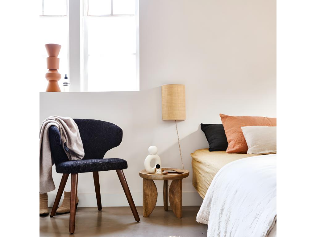 HIGH HEELS - Set de 2 tables basses rondes en bois de manguier VTQV39961