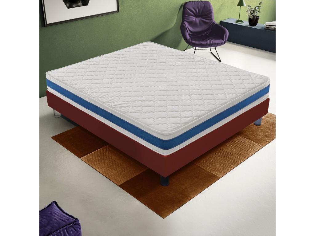Matelas en mousse - réversible - 11 zones de confort – niveau de rigidité H3 70x200 cm XUON27652