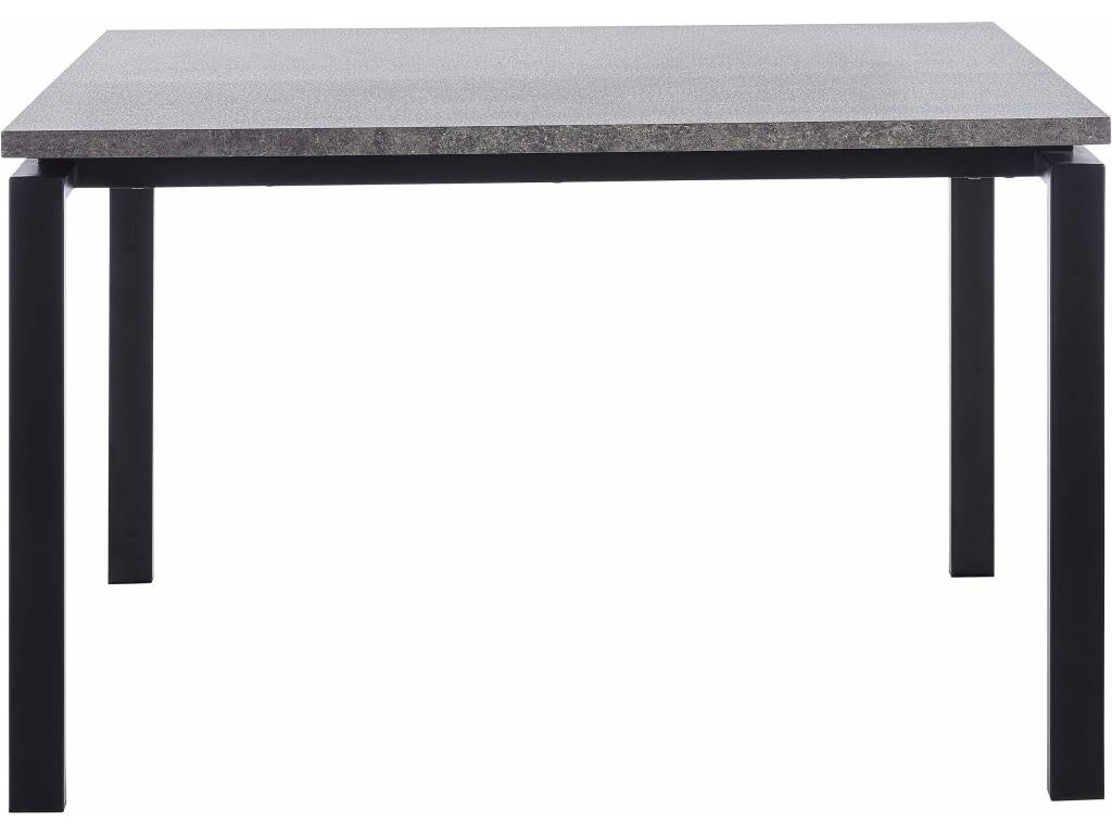 Table de salle à manger 120 cm en aspect ciment SKFH90303