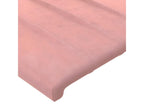 Têtes de lit 2 pièces Rose 80x5x78/88 cm Velours DKWD63836