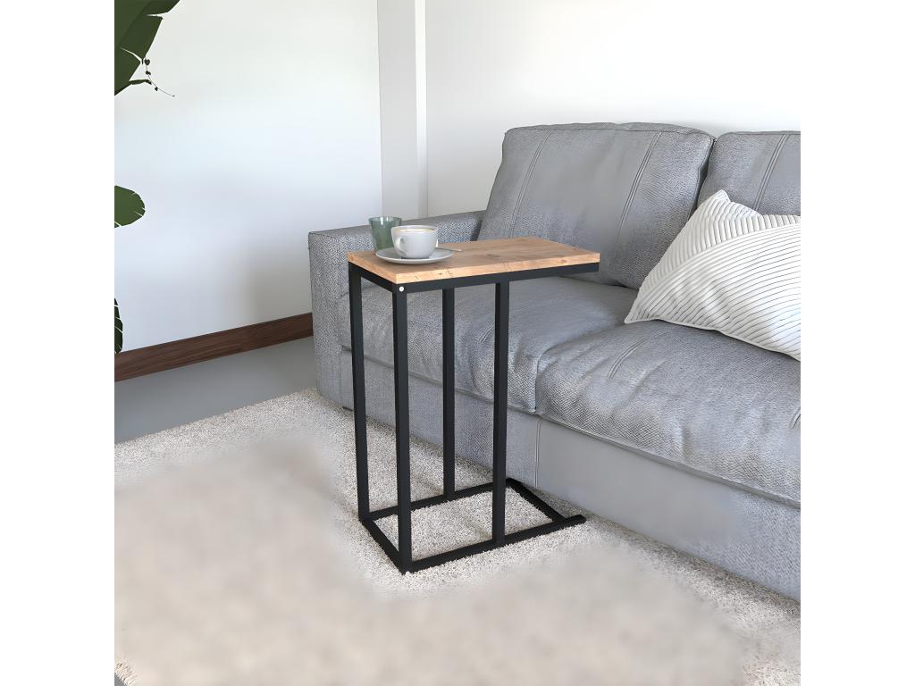 Table d'appoint en bois Decohaute Table basse Table de salon Table basse Insasi S chêne miel OFWB60010