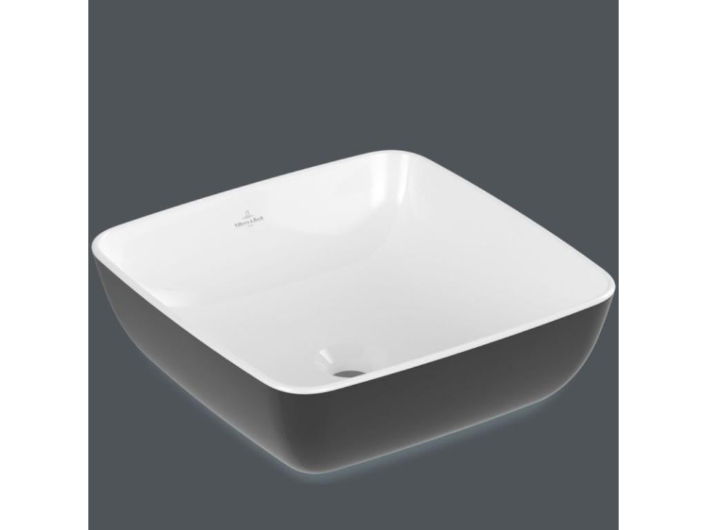 Vasque carrée à poser Decohaute ET BOCH Artis Coal Black TTZV81209