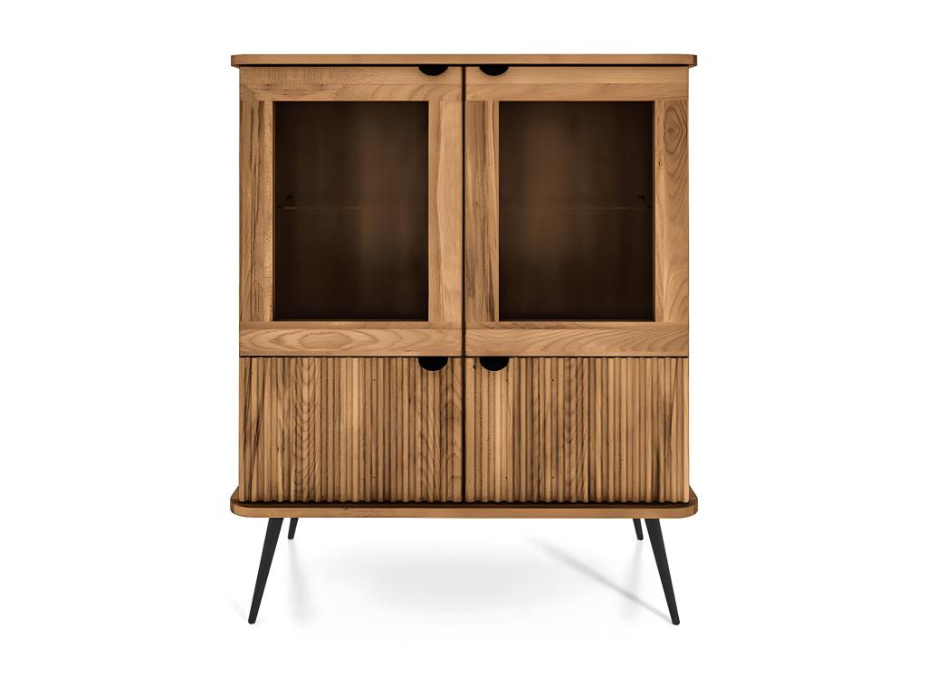 Buffet vaisselier bois hêtre Decohaute 97x46cm ULIT52031