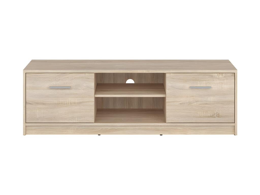 Meuble TV 2 portes 138 cm Decohaute Bois KDKC29843