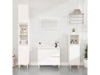 Armoire de salle de bain blanc 65x33x60 bois d'ingénierie LPVH98408