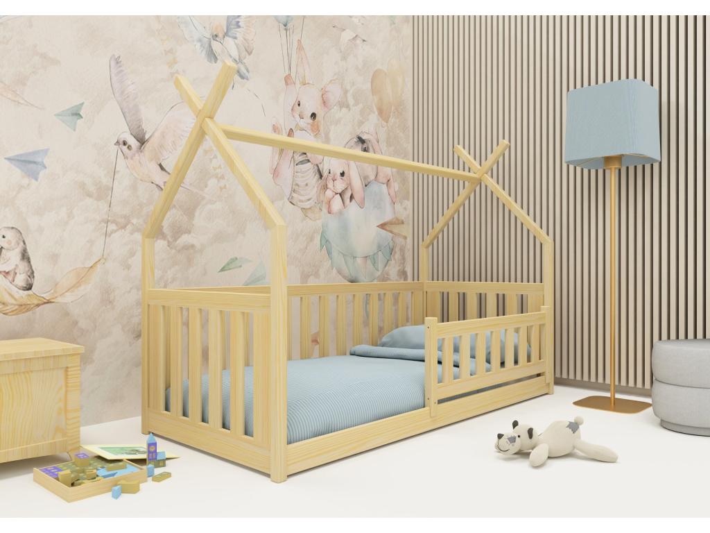 Lit cabane Décohaute HB001 80x160 cm Beige LXIF74441