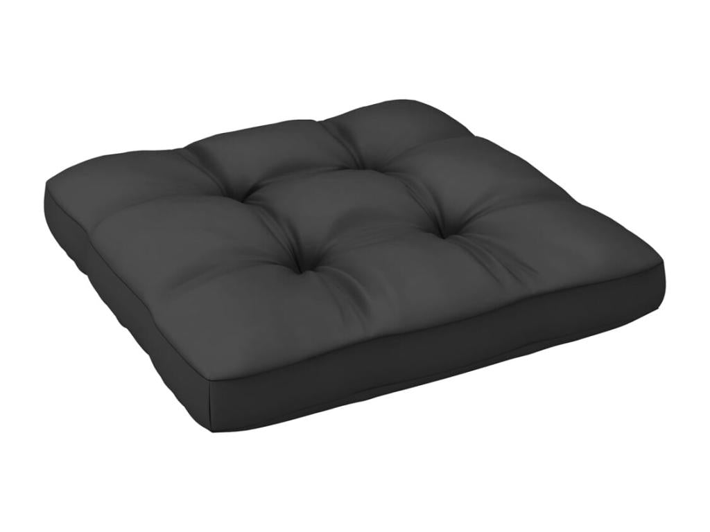 Salon de jardin 11 pièces avec coussins anthracite Pin massif IGRX57097