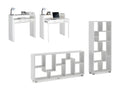 Ensemble Bureau extensible-Bibliothèque.Bureau 99x87x36-70cm Bibliothèque 69x161x25cm RCUF85214