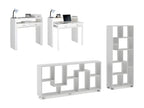 Ensemble Bureau extensible-Bibliothèque.Bureau 99x87x36-70cm Bibliothèque 69x161x25cm RCUF85214