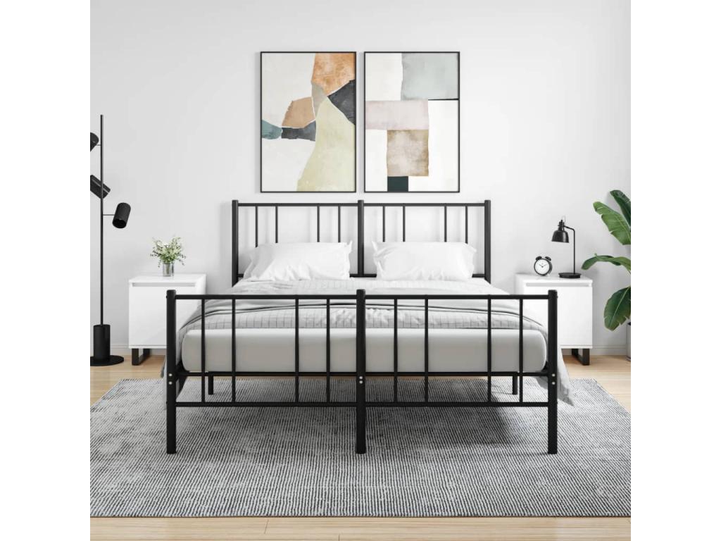 Tables de chevet 2pièces blanc brillant 40x30x50cm bois ingénierie TQPJ73288