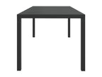 Mobilier à dîner de jardin et coussins 9 pièces Résine tressée Gris POXF52470