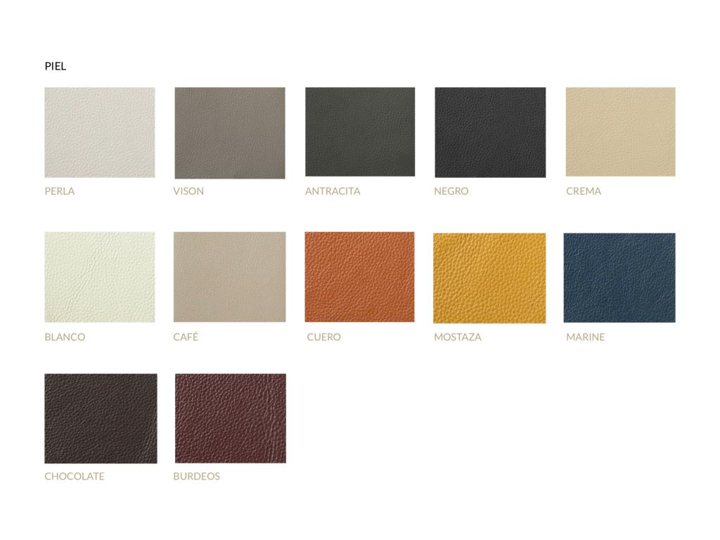 Fauteuil pivotant Decohaute cuir avec mécanisme du dossier rabattable Decohaute-Couleur Cuir Piel Decohaute DWCZ45092