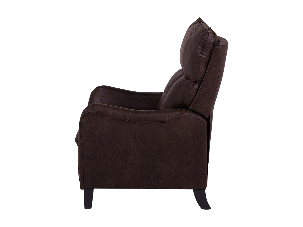 Fauteuil Decohaute Cuir PU Marron foncé JNZW22254