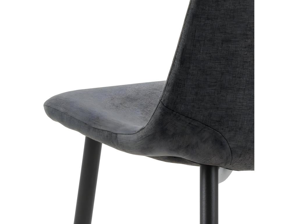 Chaise de salle à manger Domopure gris. INHX22792