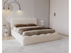 Decohaute Lit avec Rangement Lit double 140x200 cm Decohaute Lit bouclé Beige Anthology 3 RWIJ73608