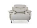 Fauteuil cuir Design Decohaute Beige DESV68791
