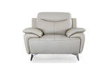 Fauteuil cuir Design Decohaute Beige DESV68791