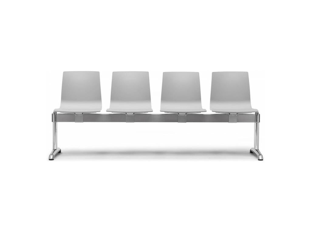 4 chaises salle d'attente ignifugées Banc Decohaute DLDA43751