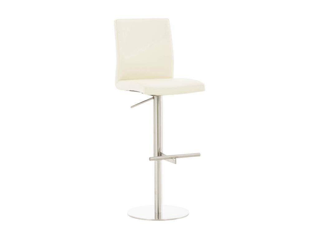 Tabouret de bar x1 métal crème 40x49x93 cm 10 0004562 CXTD18908