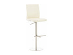 Tabouret de bar x1 métal crème 40x49x93 cm 10 0004562 CXTD18908