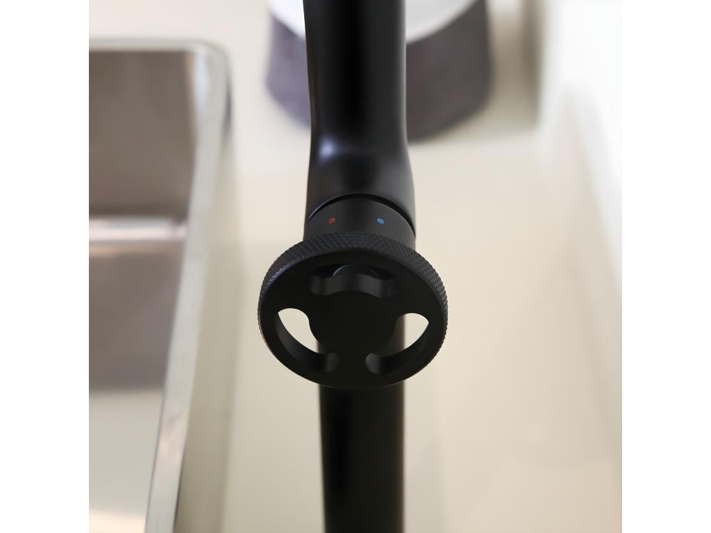 Decohaute mitigeur lavabo haut noir - Decohaute BPGU90488