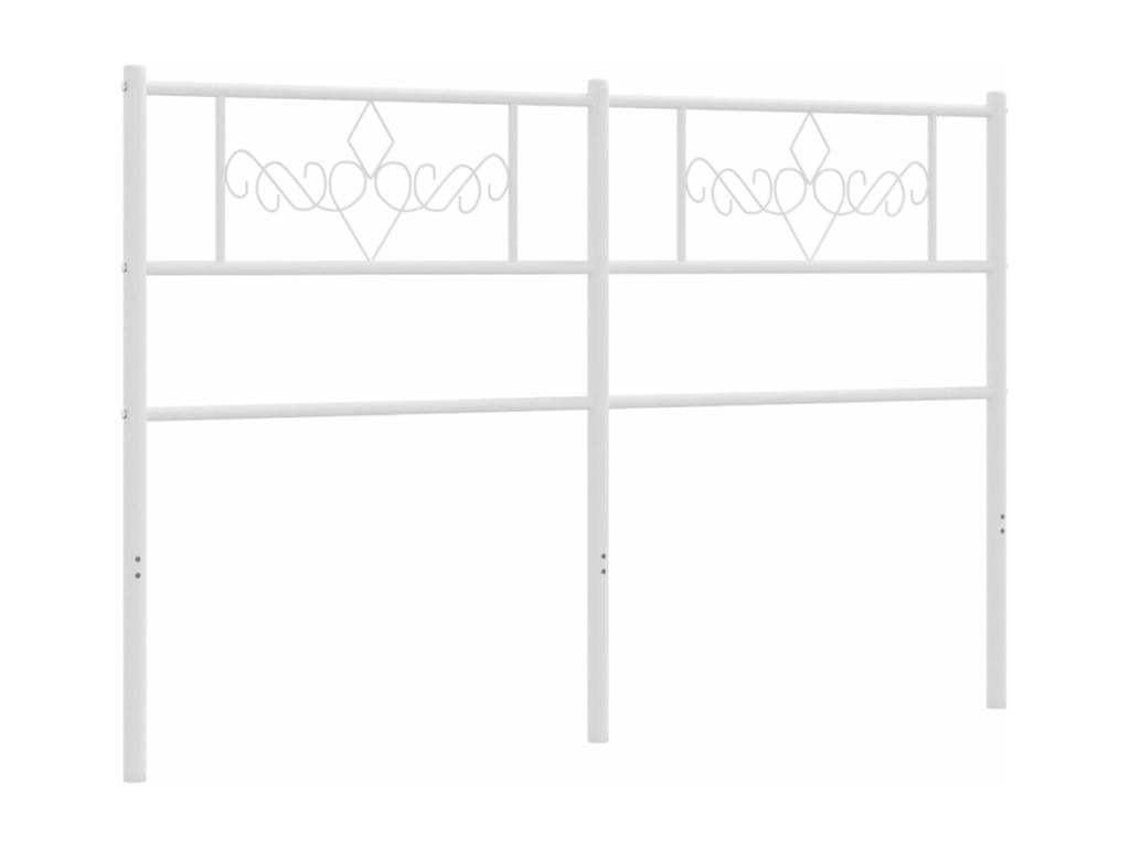 Tête de lit métal blanc 140 cm FATF24683
