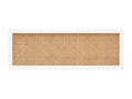 Tête de lit en bois de pin et cannage couleur blanche 200x60cm - Decohaute CANNAGE - Decohaute ILTD59830