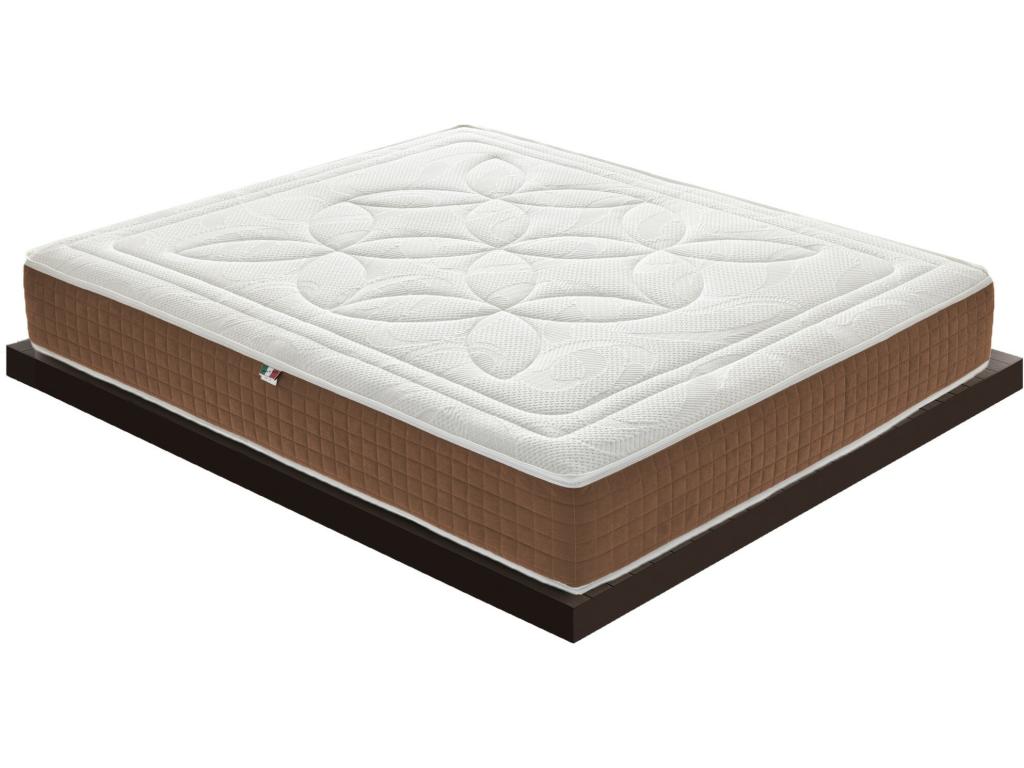 Matelas à mémoire de forme avec 5 cm de mémoire - Hauteur 25 cm - AMOVIBLE 120x200 cm OJSB49656